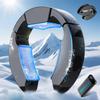 Neck Cooler Cooling Blade Maximum Cooling Large Fast Neck Fan with Peltier Power Portable Quiet Adjustable Perfect for Mountain and Sea Heatstroke