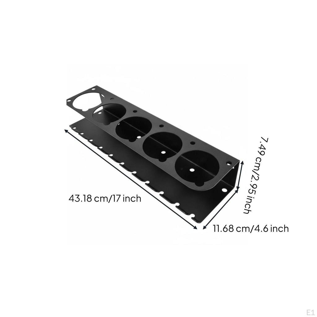 Pressurized Can and Power Tool Holder Multifunctional Spray Space Saving Wall Mount