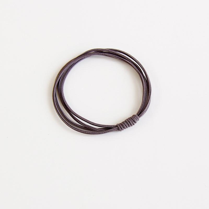 5Pcs/Lot Hair Ropes Women Girls Simple Basic Elastic Hair Rubber Bands Headwear Solid Color Headband Fashion Hair Accessories