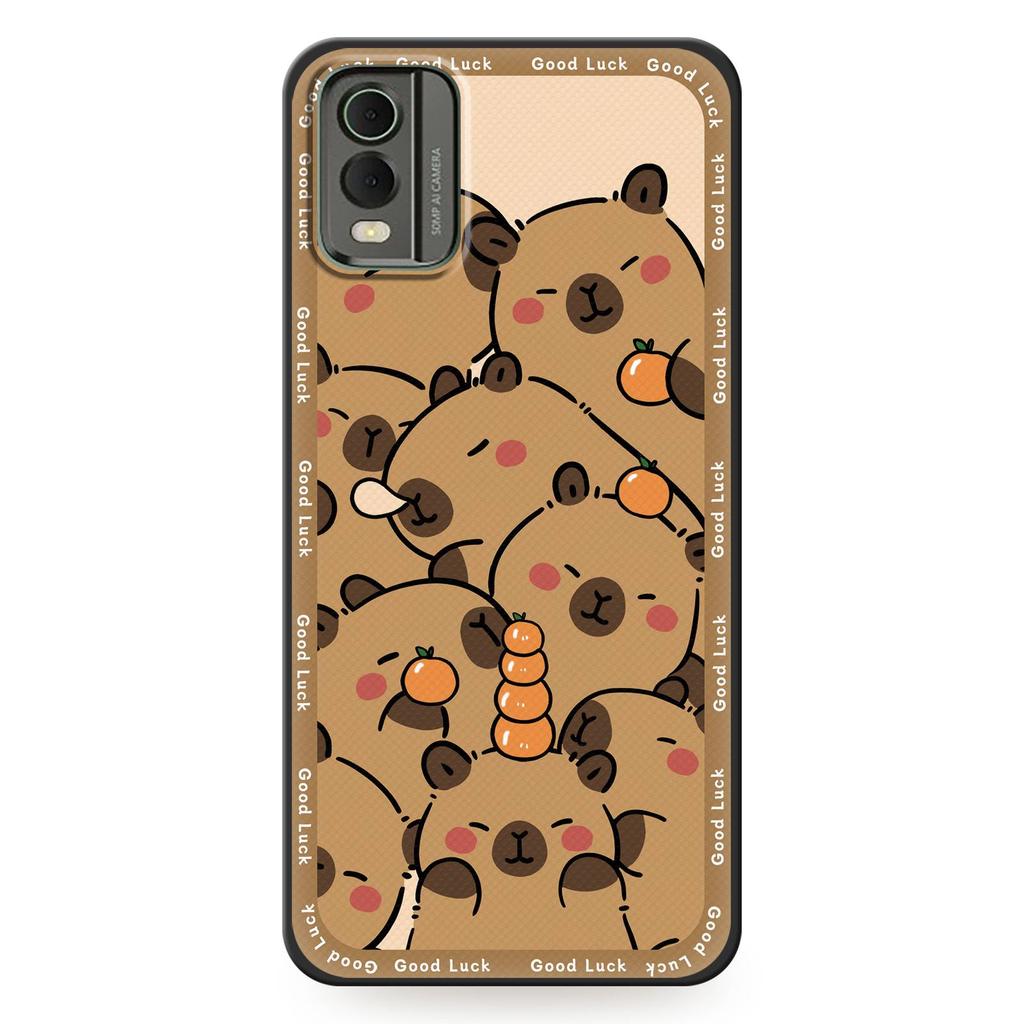 Anti-knock Anti-dust Phone Case For Nokia C32 Back Cover Phone Pouch Durable Graffiti TPU Soft case Dirt-resistant Cute