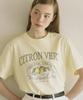 OURHOPE Citron Vert T-Shirt - Lemon