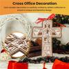 AEE4-Jesuspirit Cross Ornaments For Christmas Tree - Christian Christmas Ornaments - Jesus Christmas Ornaments Religious
