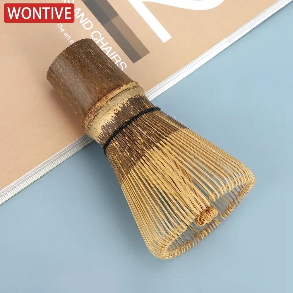 Bamboo Japanese Style Matcha Tea Whisk Brush Tea Accessories for Matcha Tea Making 100 Prongs 80 Prongs Optional