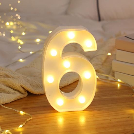 Light Up Numbers 2026 Large LED Marquee Numbers Battery Operated Letter Sign for New Year Graduation Party Wedding Table Decor