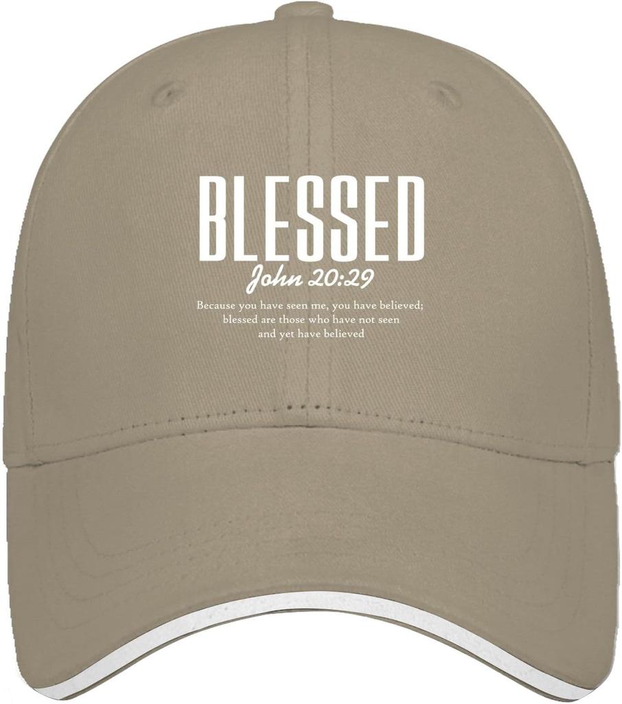 Blessed John 2029 Baseball Cap Polyester Adjustable Casual Summer Sun Hat Unisex