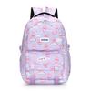 Women's Multi-Function Large Capacity Backpack Cartoon Print Student Schoolbag