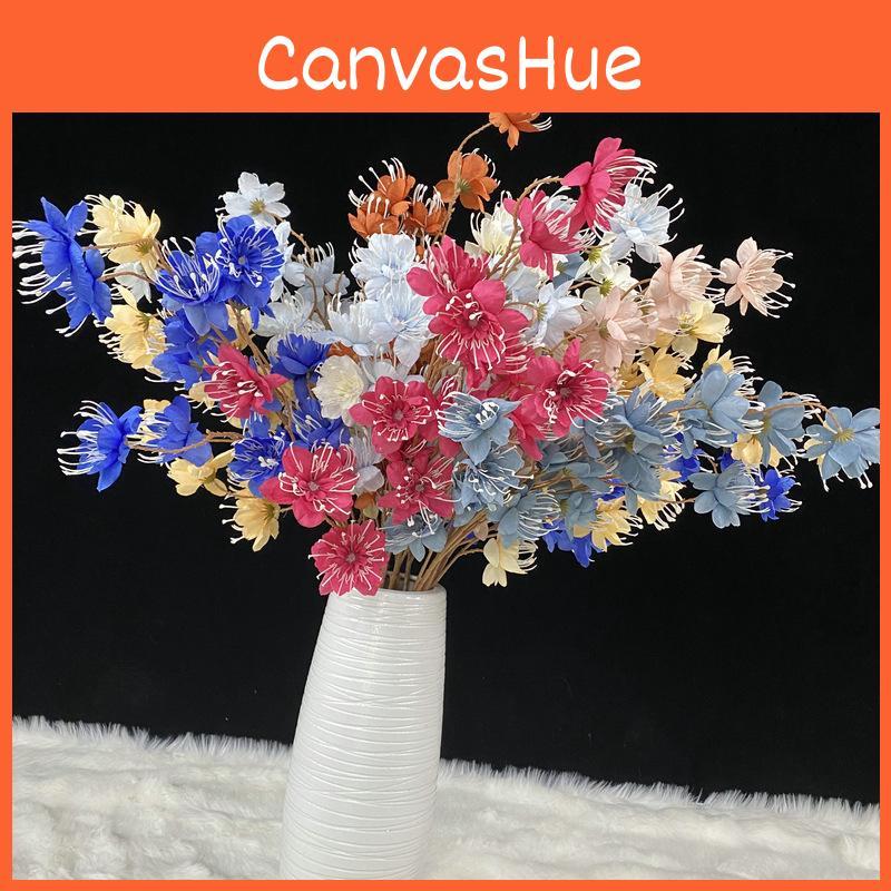 Simulated Areca Flowers Wedding Decoration Realistic Photography Prop Backdrop