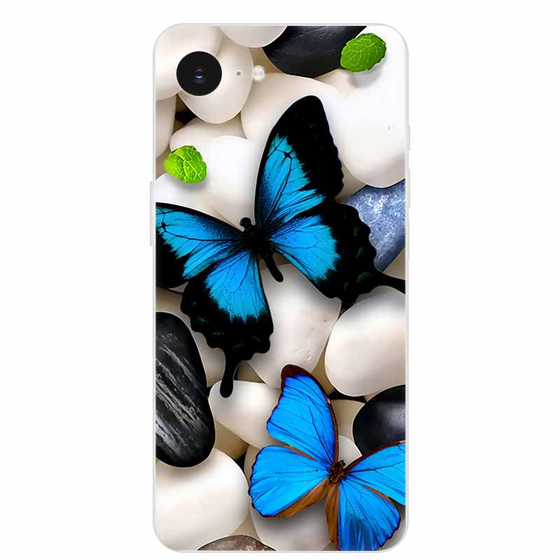 For iPhone 16e 2025 Case 16 e Coque Clear Transparent Silicone TPU Soft Phone Case For iPhone 16 Plus Pro Max Back Cover Case
