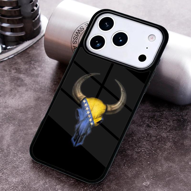Republic Of Bosnia Flag Phone Case for iPhone 17 16 15 Pro Max Air 14 13 12 11 Plus Shockproof Capa Cover