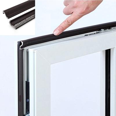 1 Stück Kunststoff Stahl Aluminiumlegierung Flügelfenster Selbstklebende Dichtungsleiste Schallschutzfenster Aluminiumtüren Handarbeit