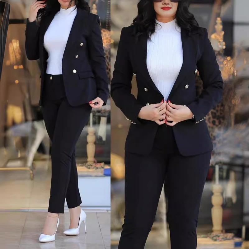 2024 Amazon Wish Casual Fashion Professional Wear Women's Suit Suit