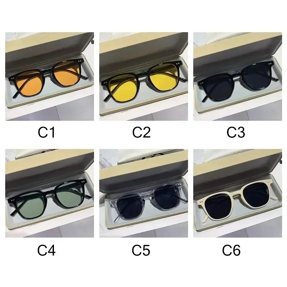 2025 New Fashion Square Sunglasses Women Men Brand Designer Ocean Color Sun Glasses Unisex Green Gradient Eyewear