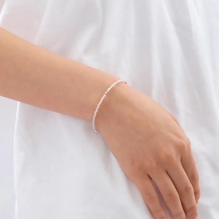 COTOIT_Pink Anemone Beads Bracelet