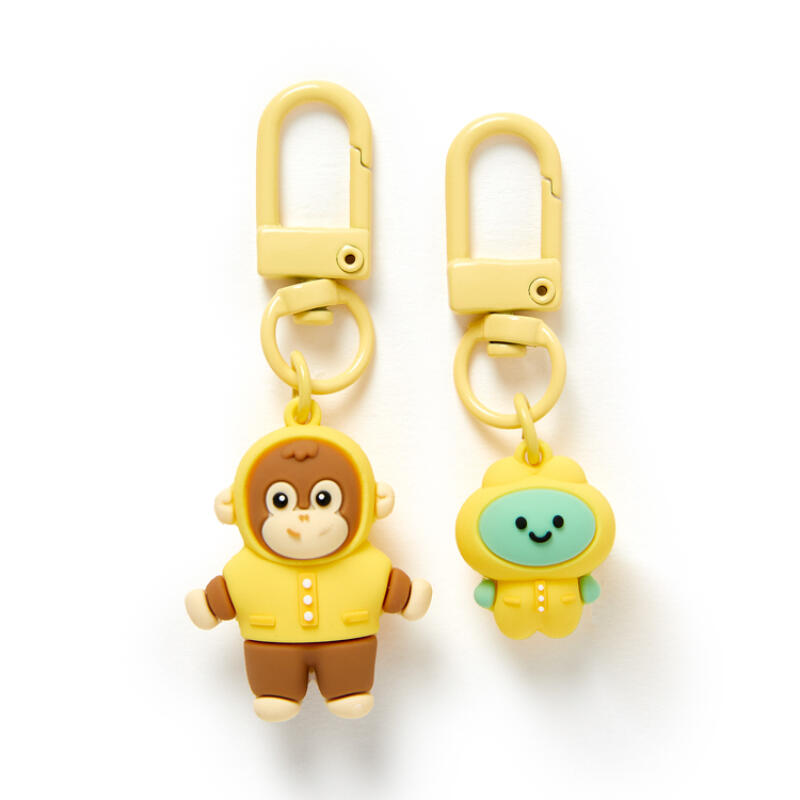 Super cute orangutan keychain set (16014225)