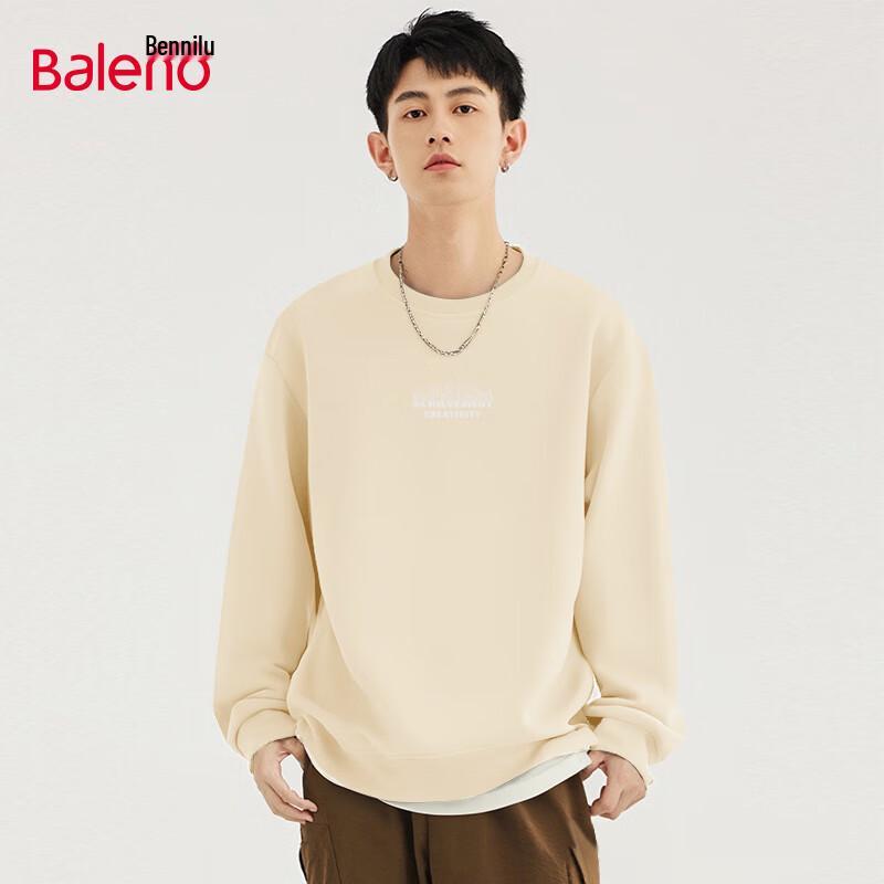 

Baleno Men s Loose Fit Crewneck Sweatshirt 4XL