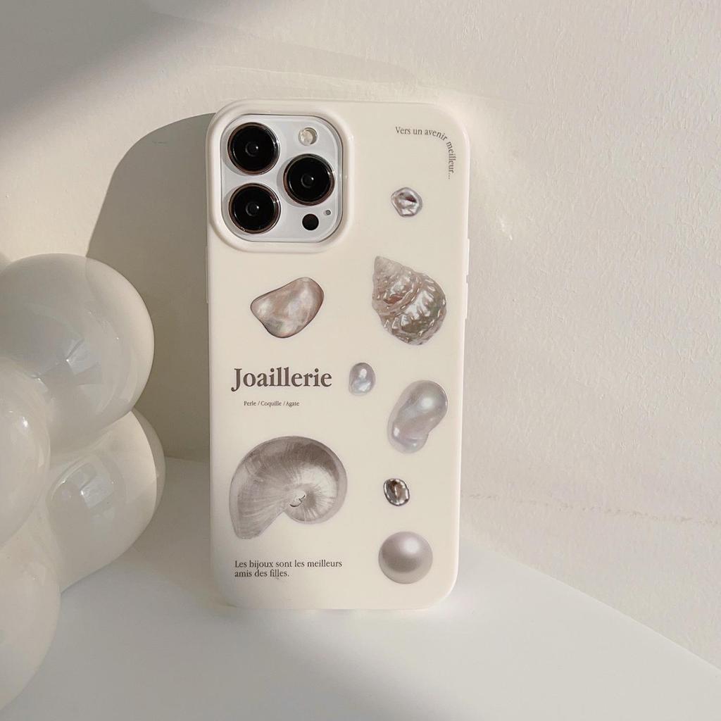 Creative Shell Pearl Phone Case for iPhone 17 iPhone 17 Pro Max