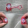 Tragbarer Pentagramm-Anhänger Mechanischer Tastatur-Schalter Schlüsselanhänger Fingerspitzen-Spielzeug Anti-Angst Stressabbau Entspannendes Werkzeug für Erwachsene