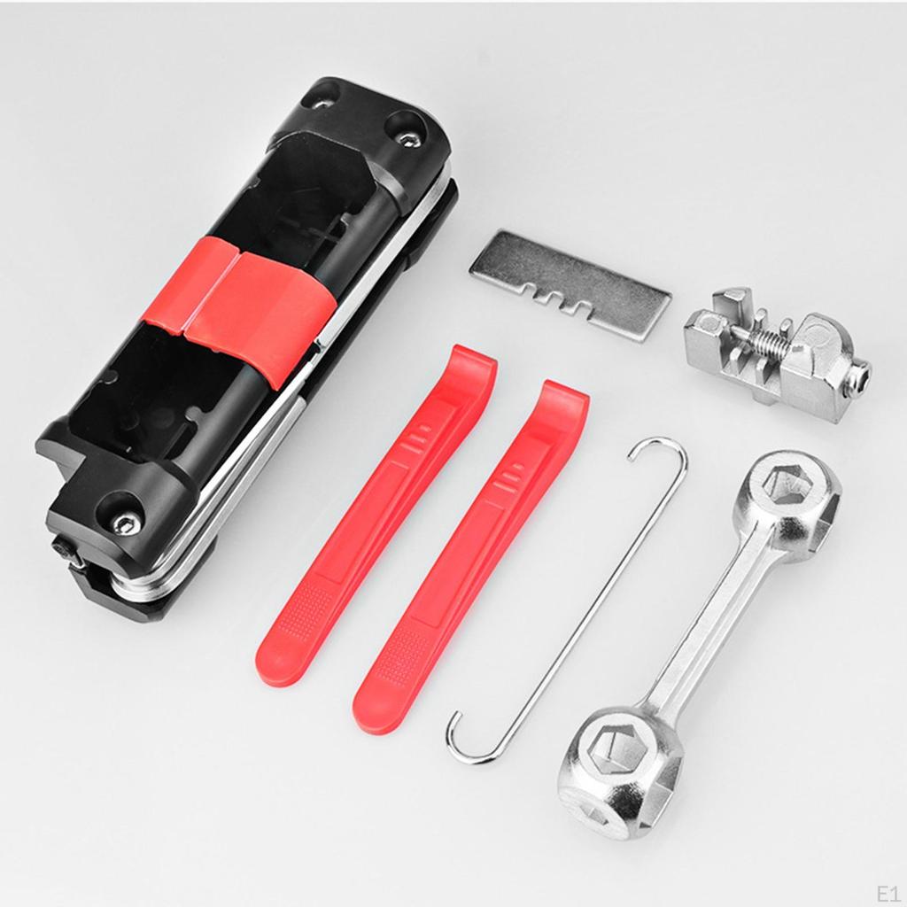 Portable Bicycle Repair Multi Tools Mechanic Motorcycle Bike Tool Cutter Mountain Road Riding
