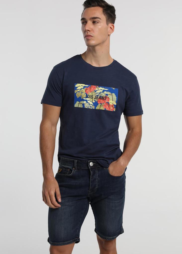 Lois Jeans-T-shirt,Men,Blue,100 