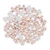 10PCS DIY Craft Crystal Hat Accessories Pearl Hairpins Rhinestone Buttons Pearl Button Headwear Clip