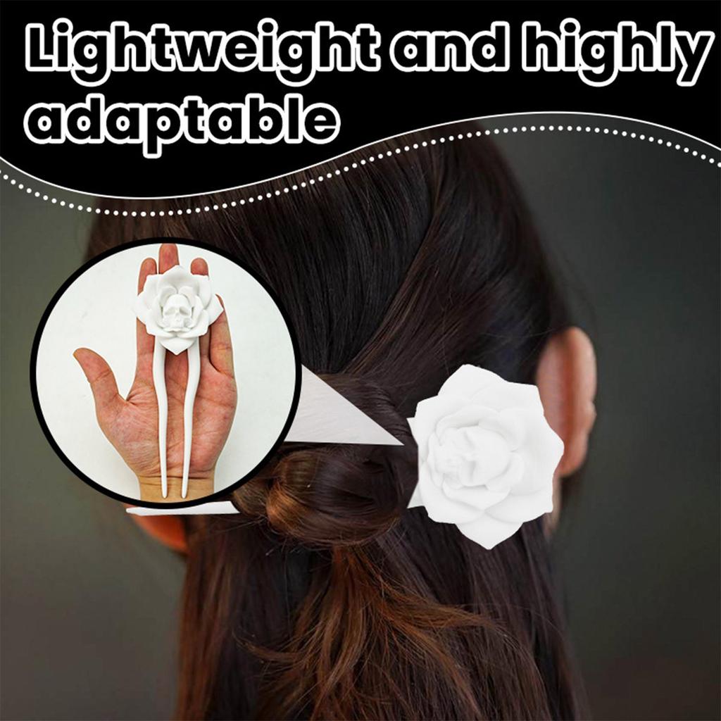 Gothic Rose Hairpin Exquisite Fashion Headdress Hair Tidying Hairpin