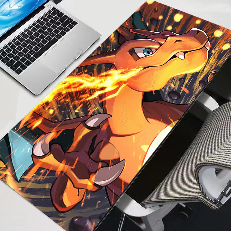 Mouse Pad Gamers Decoracion durable Pokemon Pikachu Gamer Desk Mat Mousepad XXL Gaming Accessories Varmilo Keyboard Carpet