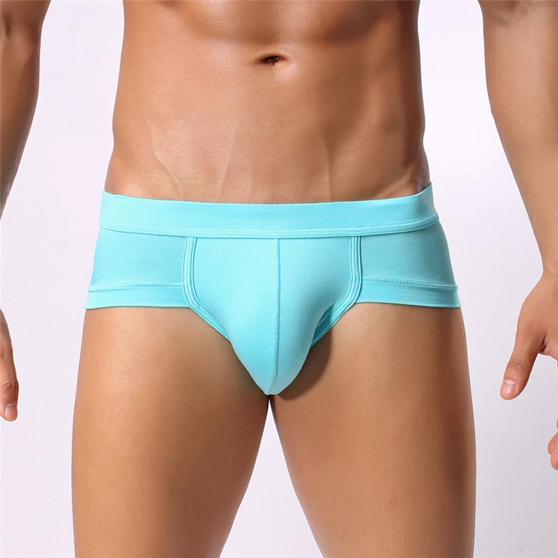 Men Briefs Underwear Men's Sexy Briefs Underpants Modal Comfortable Mens Briefs Underwear Shorts Cueca Male Panties Solid