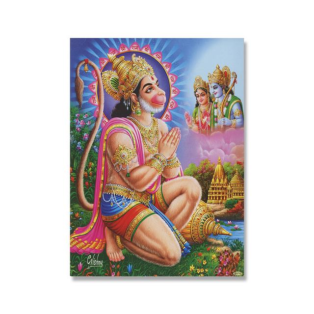 Shiva Parvati Poster, Hinduismus, religiöse Kunst, Ganesha, Leinwandgemälde, Vishnu, gedrucktes Wandbild, Wohnzimmer, Heimdekoration