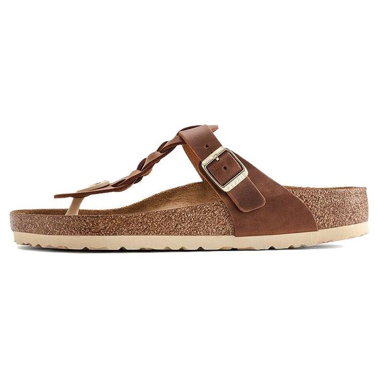 Birkenstock Gizeh EVA Thong Sandals Women Sandals Brown 1021336 37