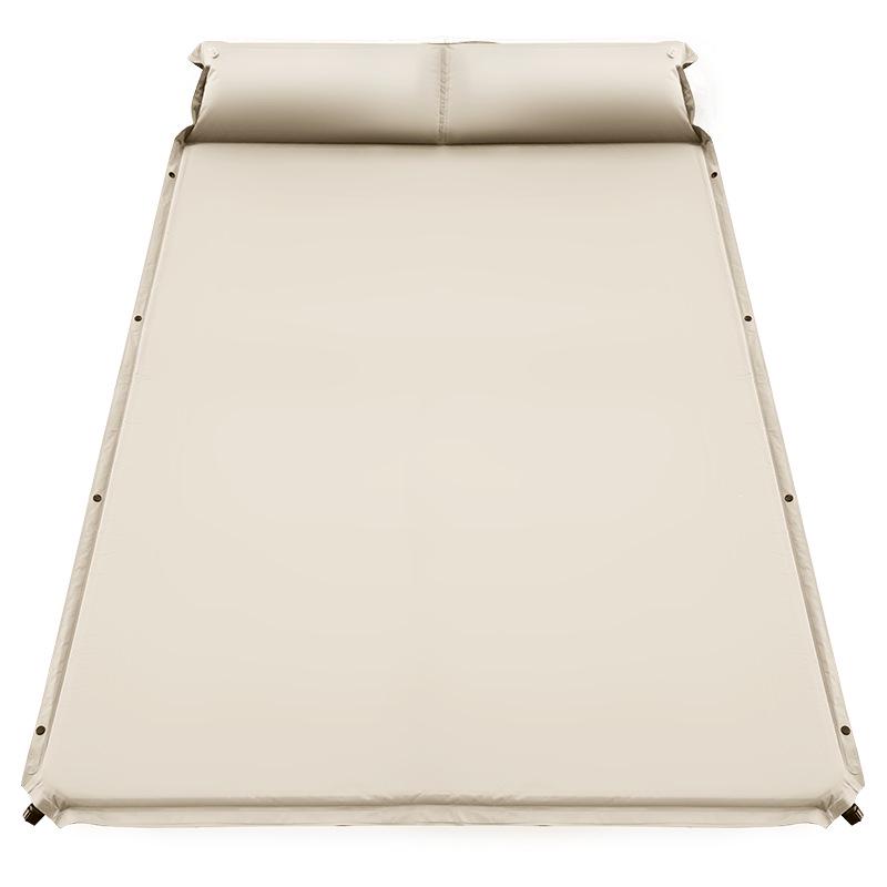 Self-Inflating Camping Sleeping Pad: Moisture-Proof, Thick, Portable, Dual-Use Mat