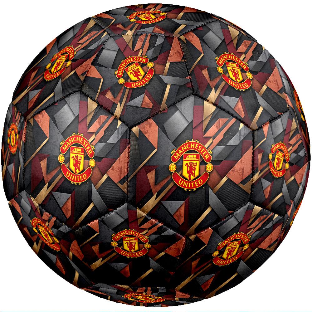 Piłka nożna z motywem Manchester United Rozmiar 5 Miękka w dotyku Piłka nożna do profesjonalnego treningu do sportów na świeżym powietrzu