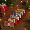 Christmas Gift Envelope with 10 Slots DIY Cash Gift Card Holder Santa Claus 3D Money Clip for New Year Thanksgiving Gift