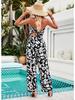 Diyun European Women's Bohemian Style Rayon Print Pants Set (Spring/Summer 2025)