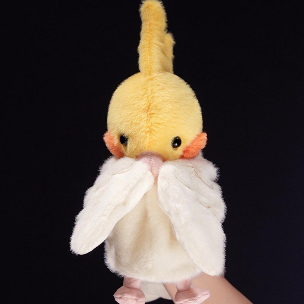 Budgerigar Parrot Cosplay Plush Doll Educational Baby Toys  Kindergarten Story Props