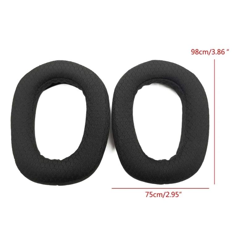 Soft Memory Foam Earpads for G435 Headphone Ear Cushions Elastic Earpads Sleeves Ear Pads Comfortable Earpads Cushion K1KF