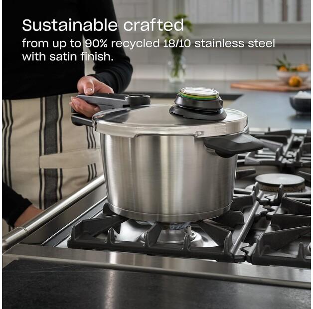 Fissler Vitavit Premium Pressure Cooker Set, 2 Items (622-412-11-070/0)