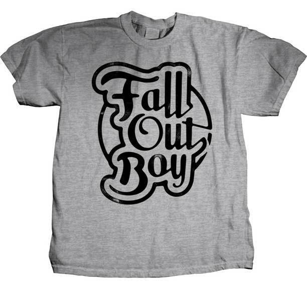 

Фирменная футболка унисекс Fall Out Boy Script S