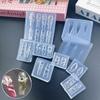 Cartoon Mini Snake Silicone Nail Mold Nail Stamping Stereoscopic Decorations Nails Diy Design Manicure Tools