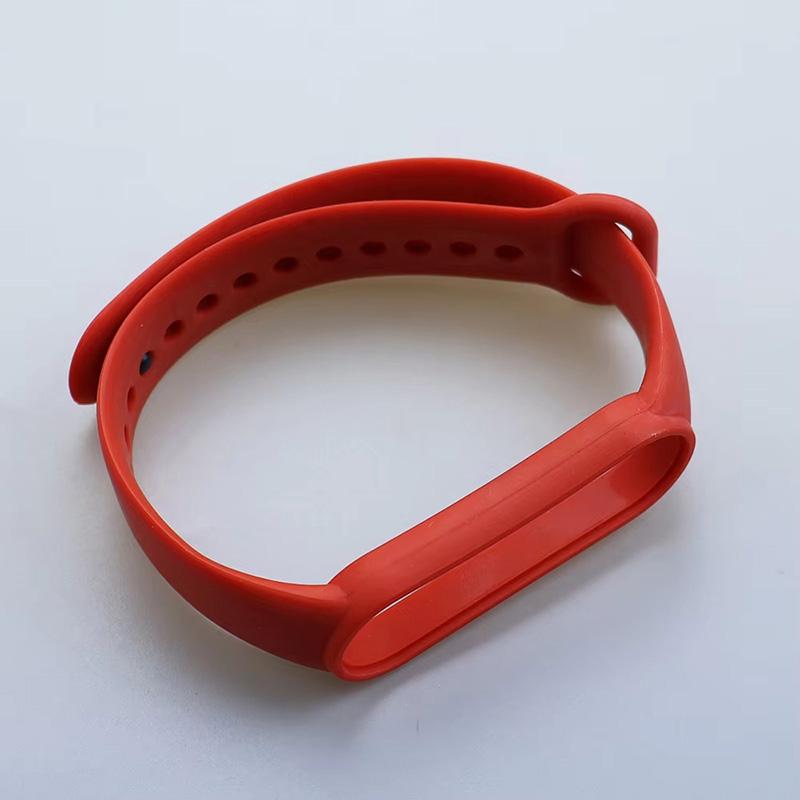 Suitable For Xiaomi Band 5 Silicone Strap Nfc Smart Band Sport Soft Skin Friendly Wear Resistant Waterproof Breathable