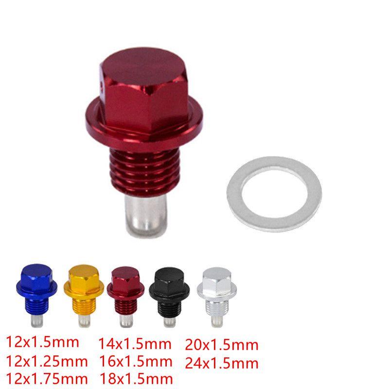 1x Engine Magnetic Oil Drain Plug Screw Nut Bolt Oil Drain Sump Nut M14 M12 M16 M18 M20 M24 (8 sizes available ) Oil Drain Plugs 3