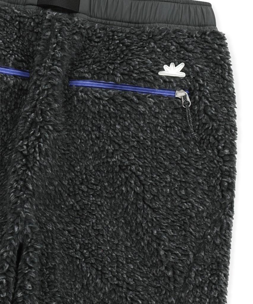 Sun Love Kumo Sherpa Fleece Pants Heather Charcoal