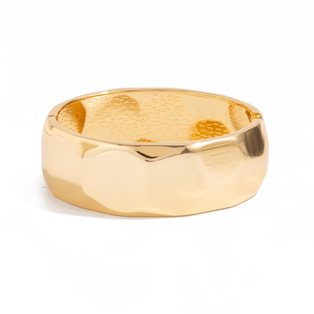 Minority Design Spring Bangles Metal Exaggerated Bracelet Cute Wide Open Bangle  Decoration