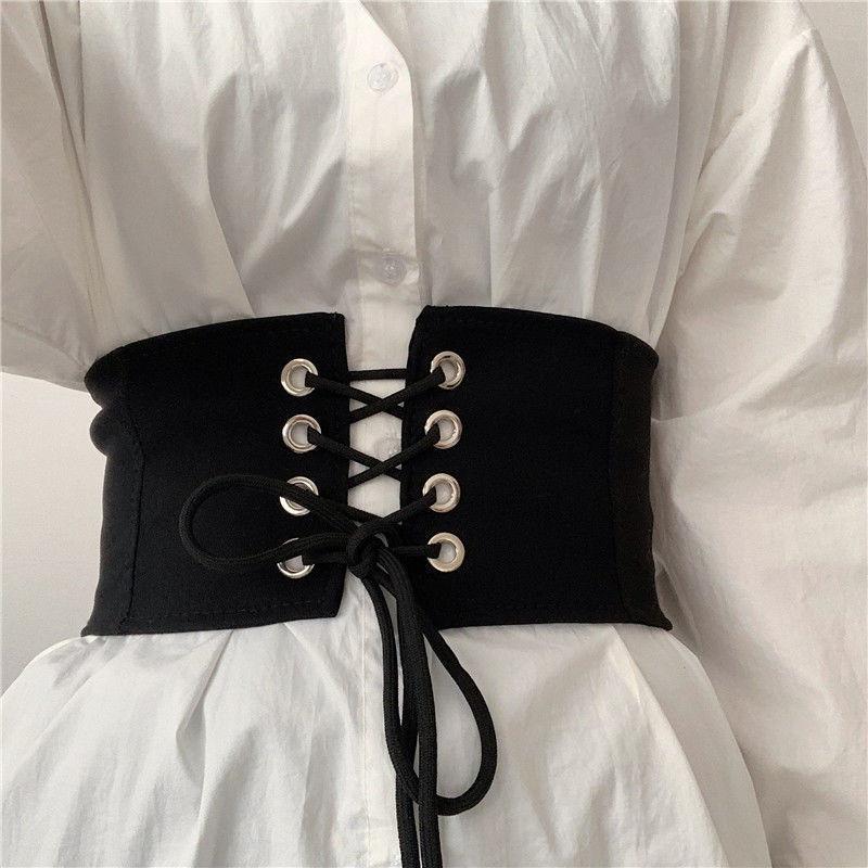 Elegant Black Waist Shaper Belt For Women Versatile Design For Dresses And Fashion