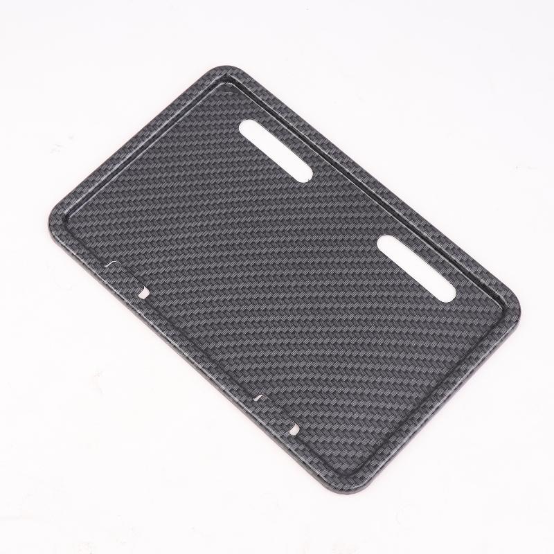 1Pcs Universal Electric Bicycle Stainless Steel License Plate Holder Frame Anti-theft Protective Cover Motorcycle License Plate