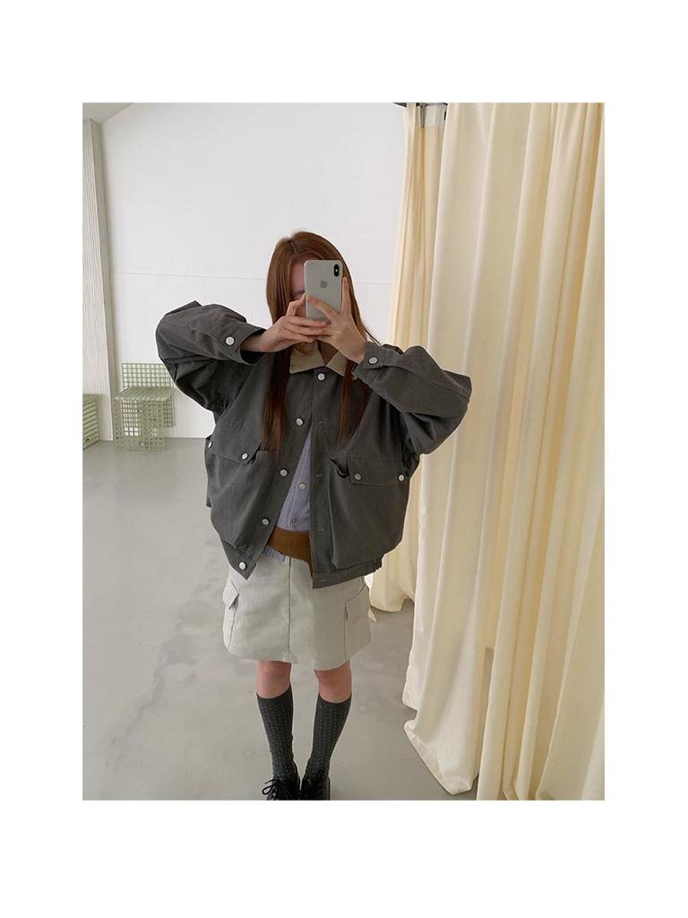 Sunai Damen High-Waist A-Linie Schlankmachender Weißer Cargo Minirock, Kollektion 2026