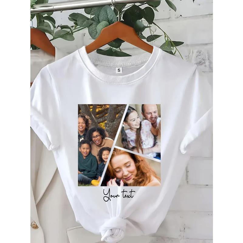 

Европейский размер Фото Текст Футболка - Персонализированная футболка для девичника, Подарок на день рождения, Футболка для предсвадебной вечеринки S белый