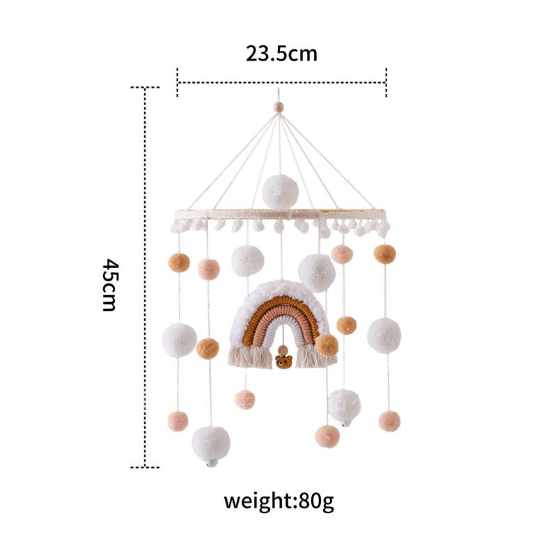 Rotating Crib Mobile: Newborn Baby Sleep Aid & Educational Rattle Toy