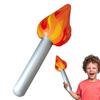 Inflatable Torch Fun Torch Inflates For  Games MedievalThemed Party Sports Competitions, 16 Inches