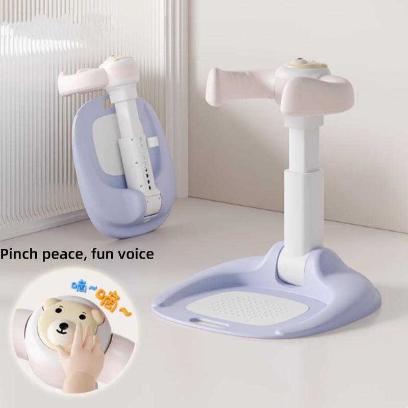 Baby standing bath device Infant child wash butt auxiliary stand foldable children's non-slip bath basin table