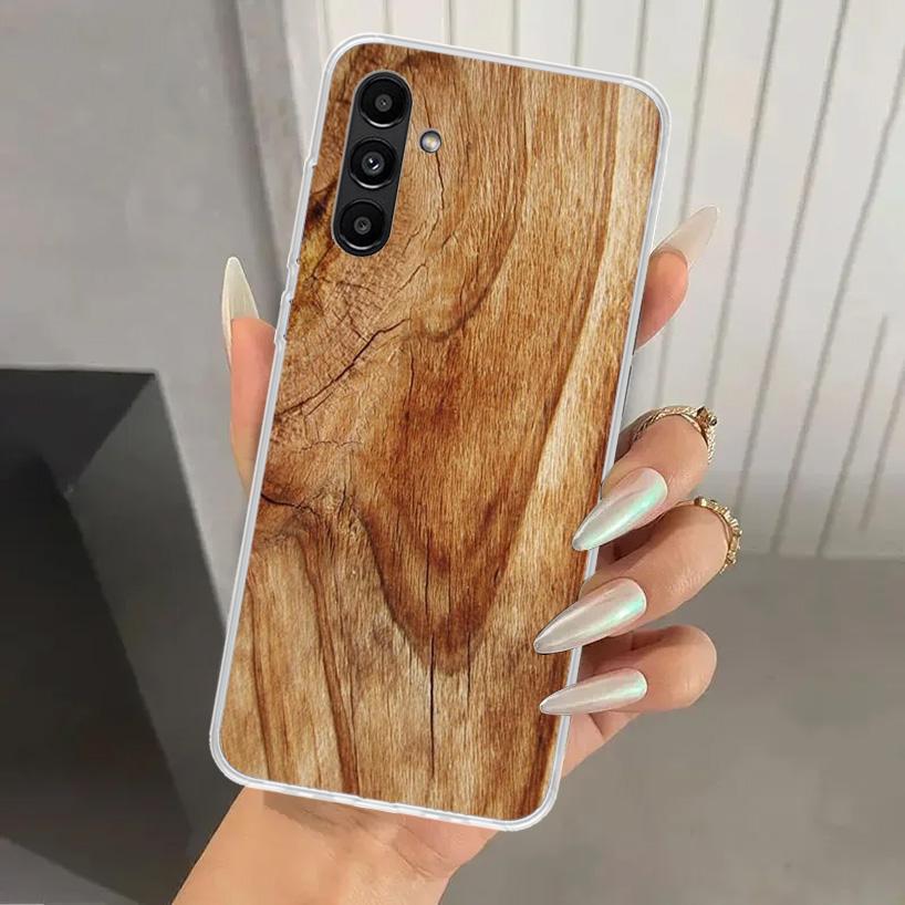 Wood Wooden Pattern Phone Case for Samsung Galaxy A17 A16 A37 A26 A36 A57 A56 A15 A25 A35 A55 A14 A24 A34 A54 A13 A23 A33 A53 Ga